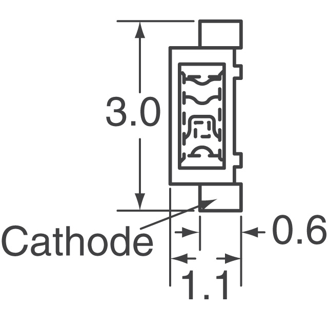 LW Y87C-T1U1-3K8L-0-20-R18-Z OSRAM Opto (ams OSRAM)  LED Indication - Discrete